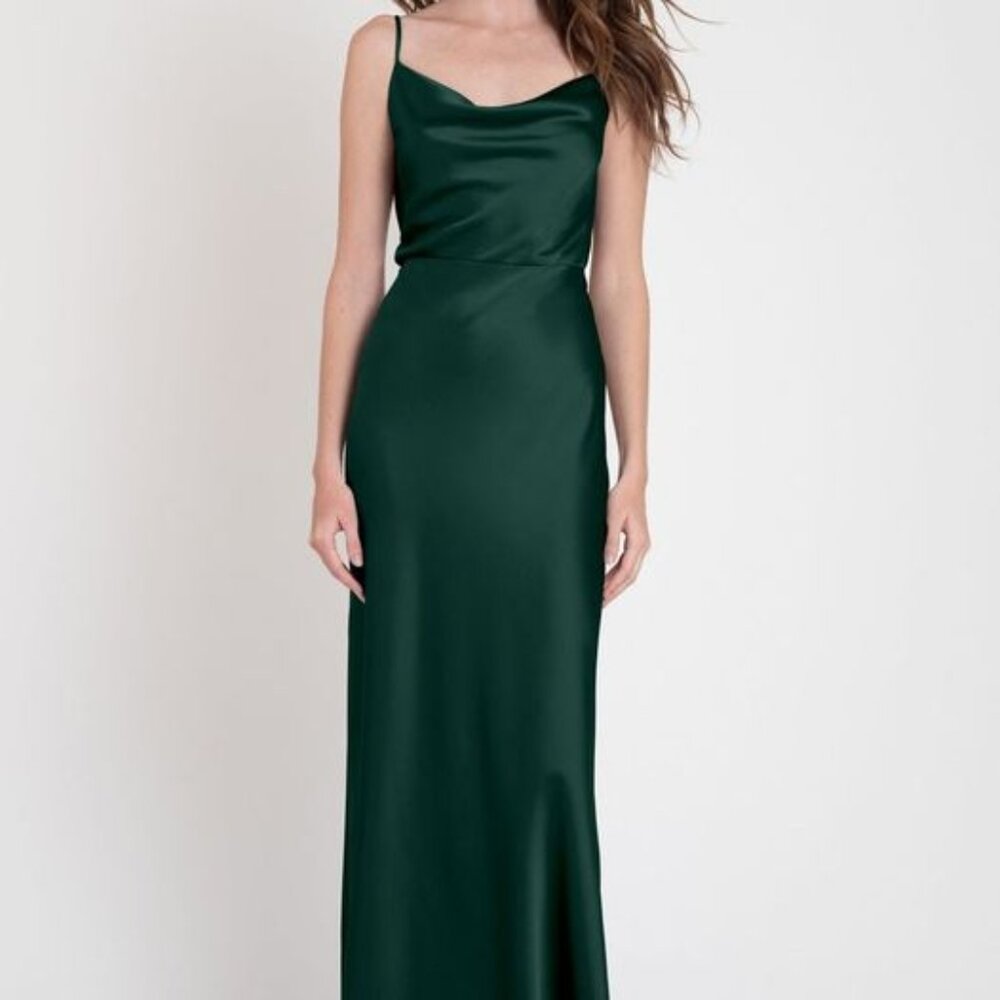 Amsale (Cowl Neck Gown)